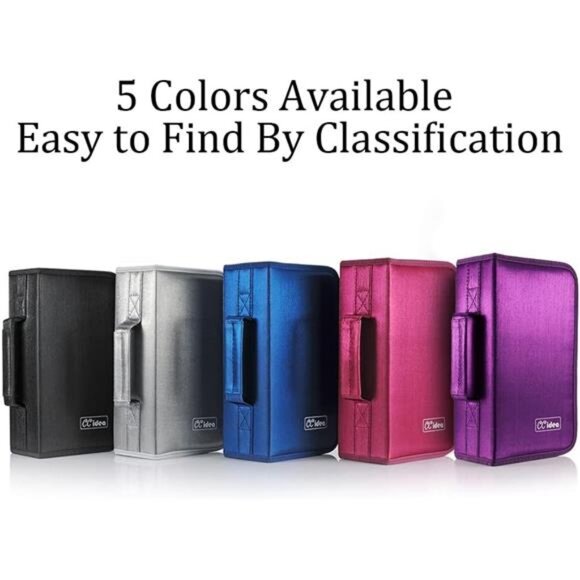 CCidea CD Case DVD Storage Holder, 128 Capacity DVD Cases Organizer CD - Picture 6 of 7